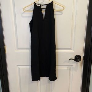 NWT halter neck black dress